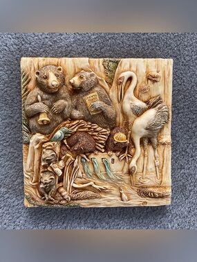 Amazing Detail Picturesque from HARMONY KINGDOM Noah’s Park Series”Flume Lagoon”